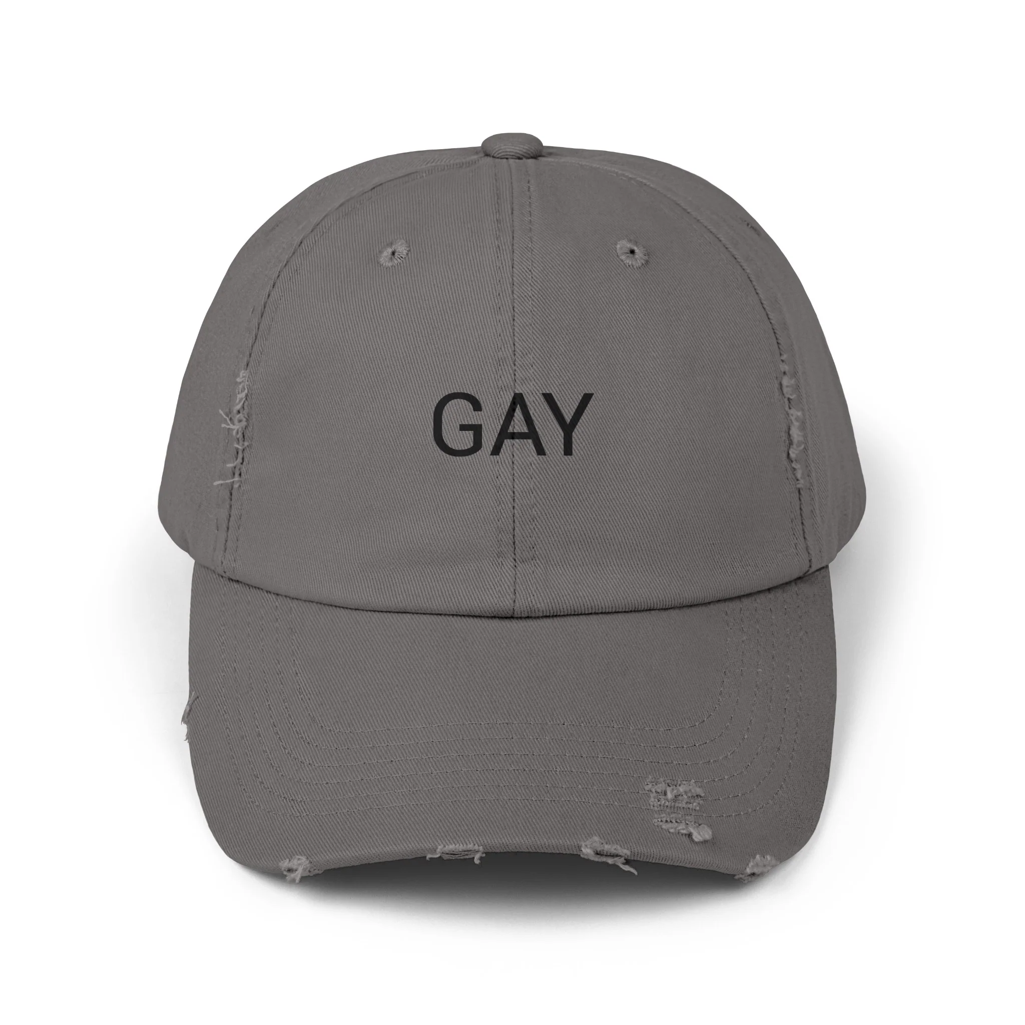 GAY Distressed Cap in 6 colors - Image 3