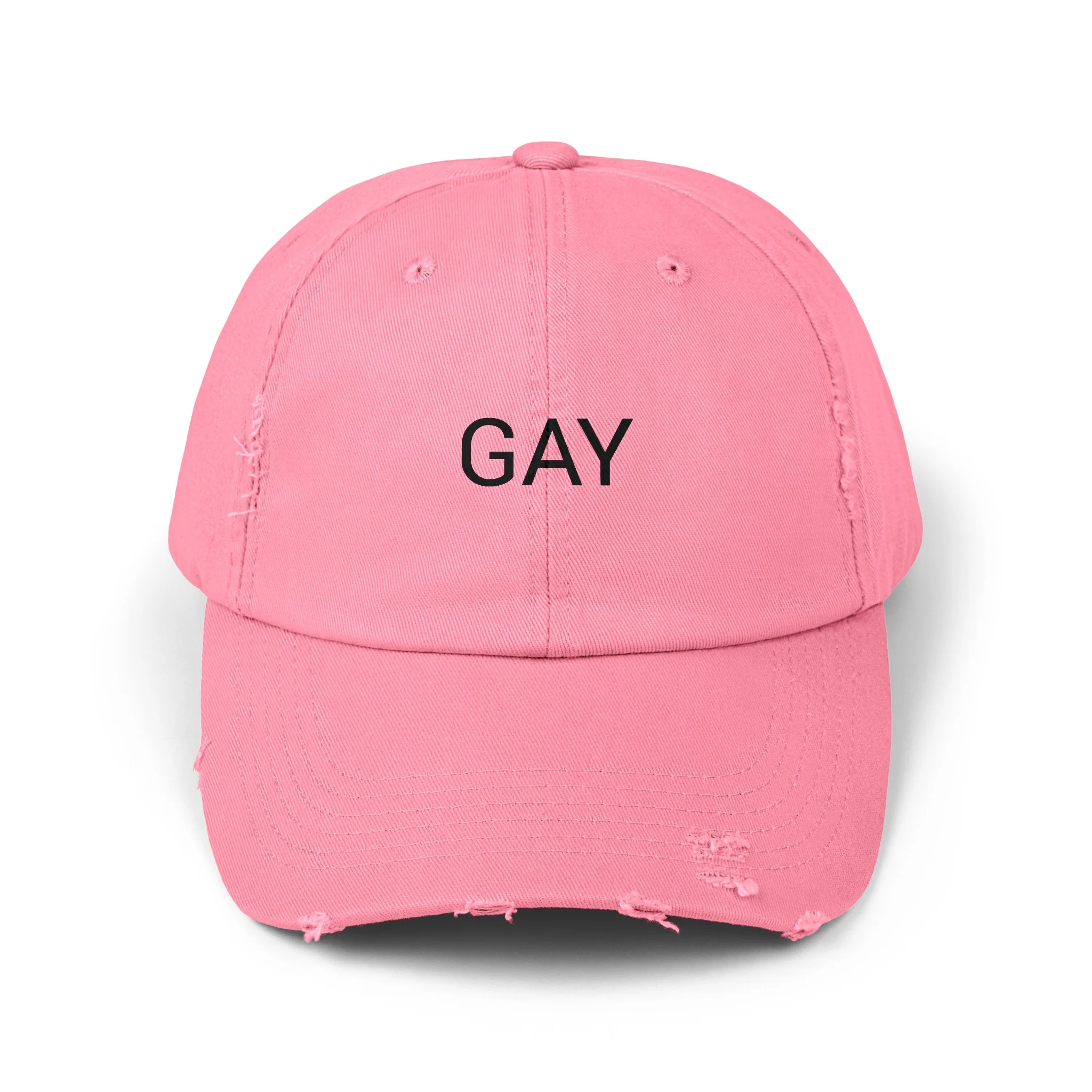 GAY Distressed Cap in 6 colors - Image 6