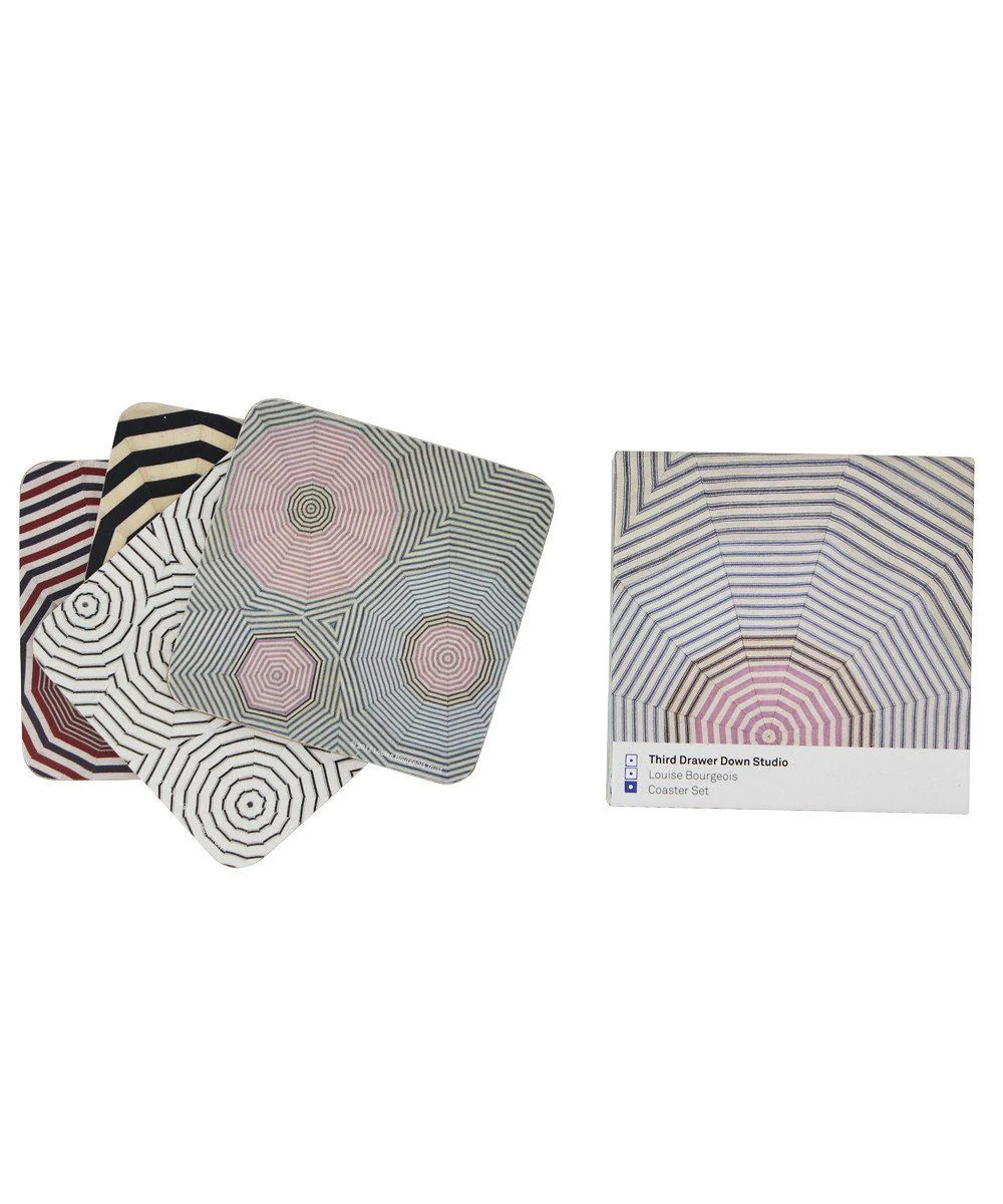 Corkboard Coaster Set by Louise Bourgeois x Third Drawer Down - Image 2
