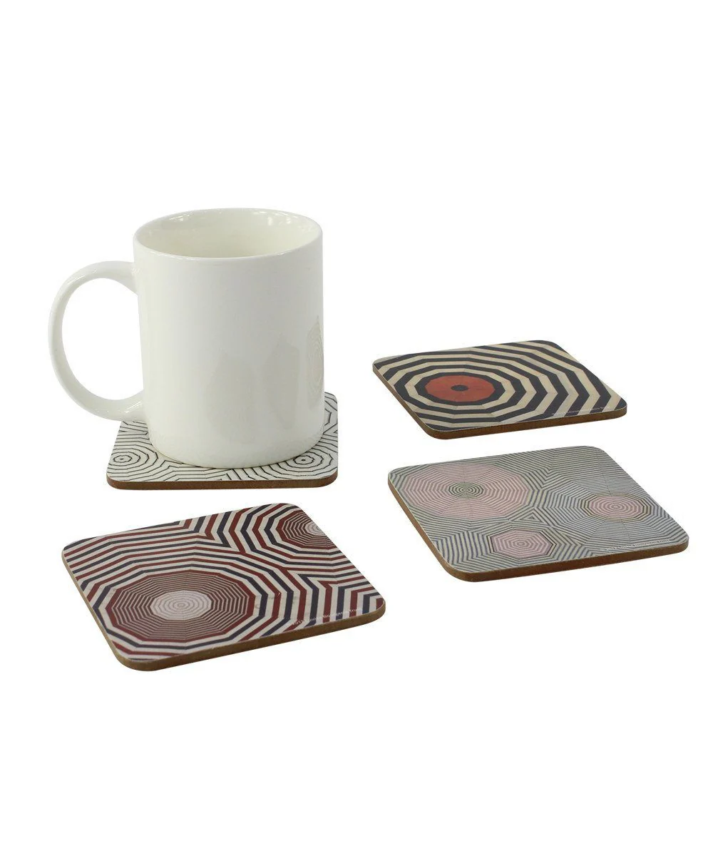 Corkboard Coaster Set by Louise Bourgeois x Third Drawer Down - Image 4