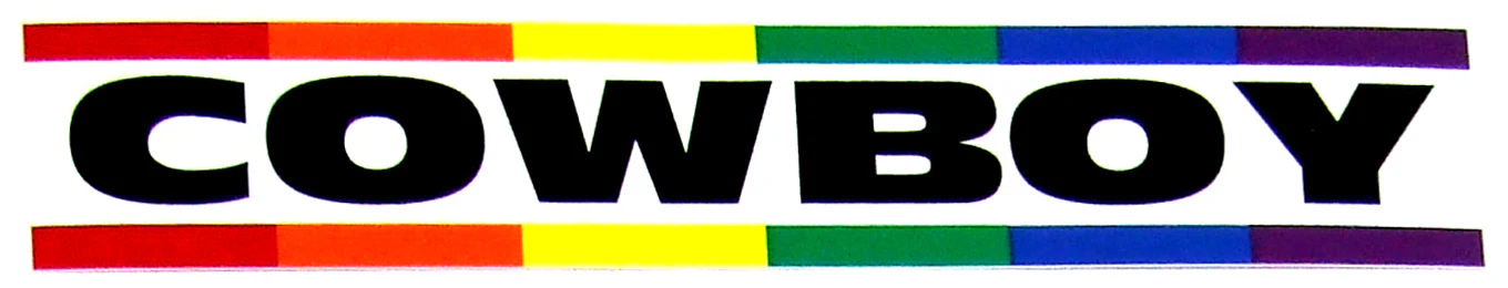 COWBOY VINTAGE BUMBER STICKER - Image 2