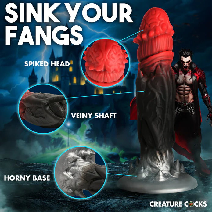 Creature Cock Count Cockula Silicone Dildo - Image 2