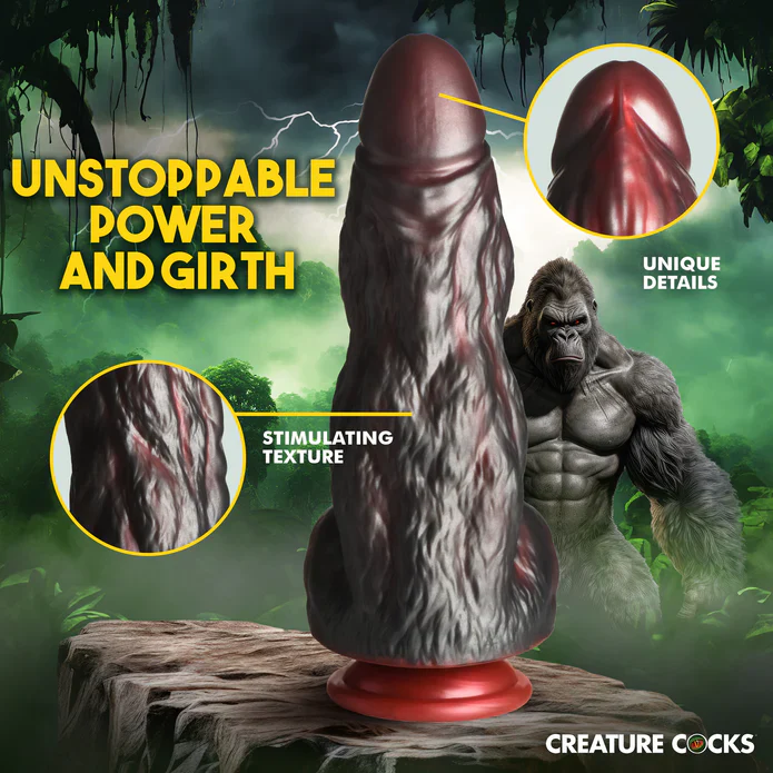 Creature Cock King Kong Silicone Dildo - Image 3