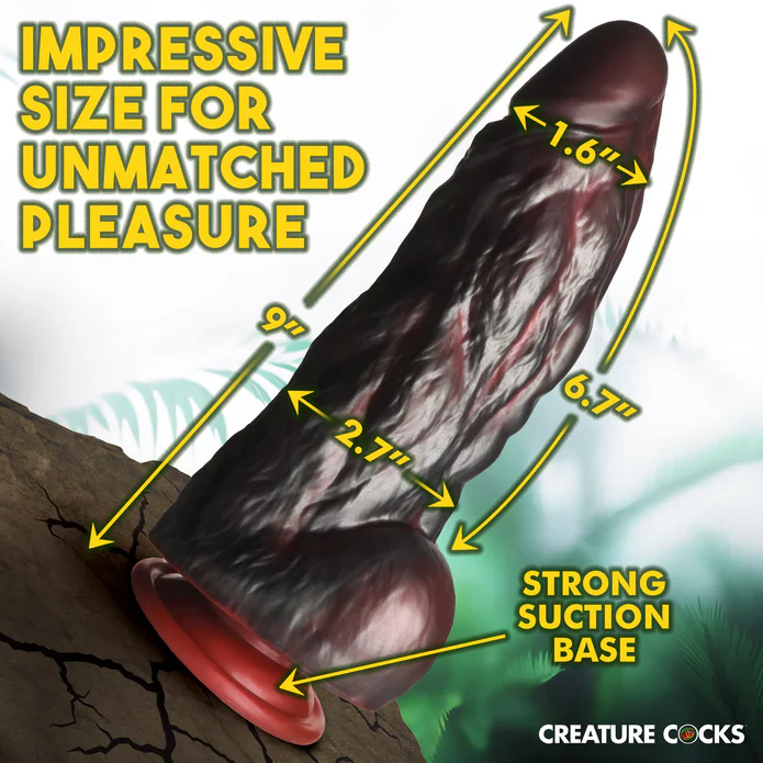 Creature Cock King Kong Silicone Dildo - Image 4