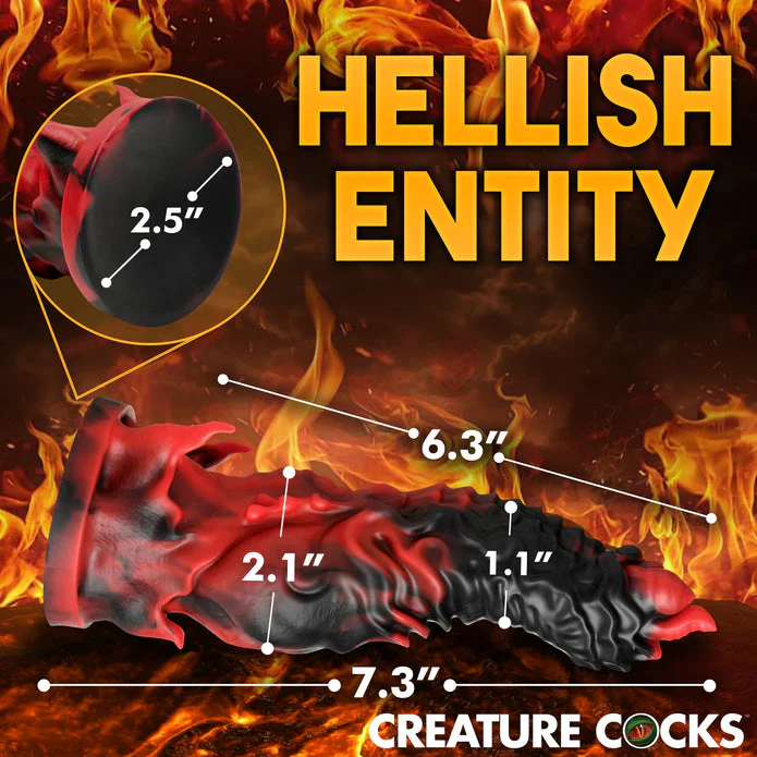 Creature Cock Mephisto Silicone Dildo - Image 4