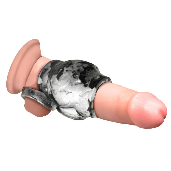 Creature Cock Night Prowler Silicone Penis Sleeve + Ball Stretcher - Image 7