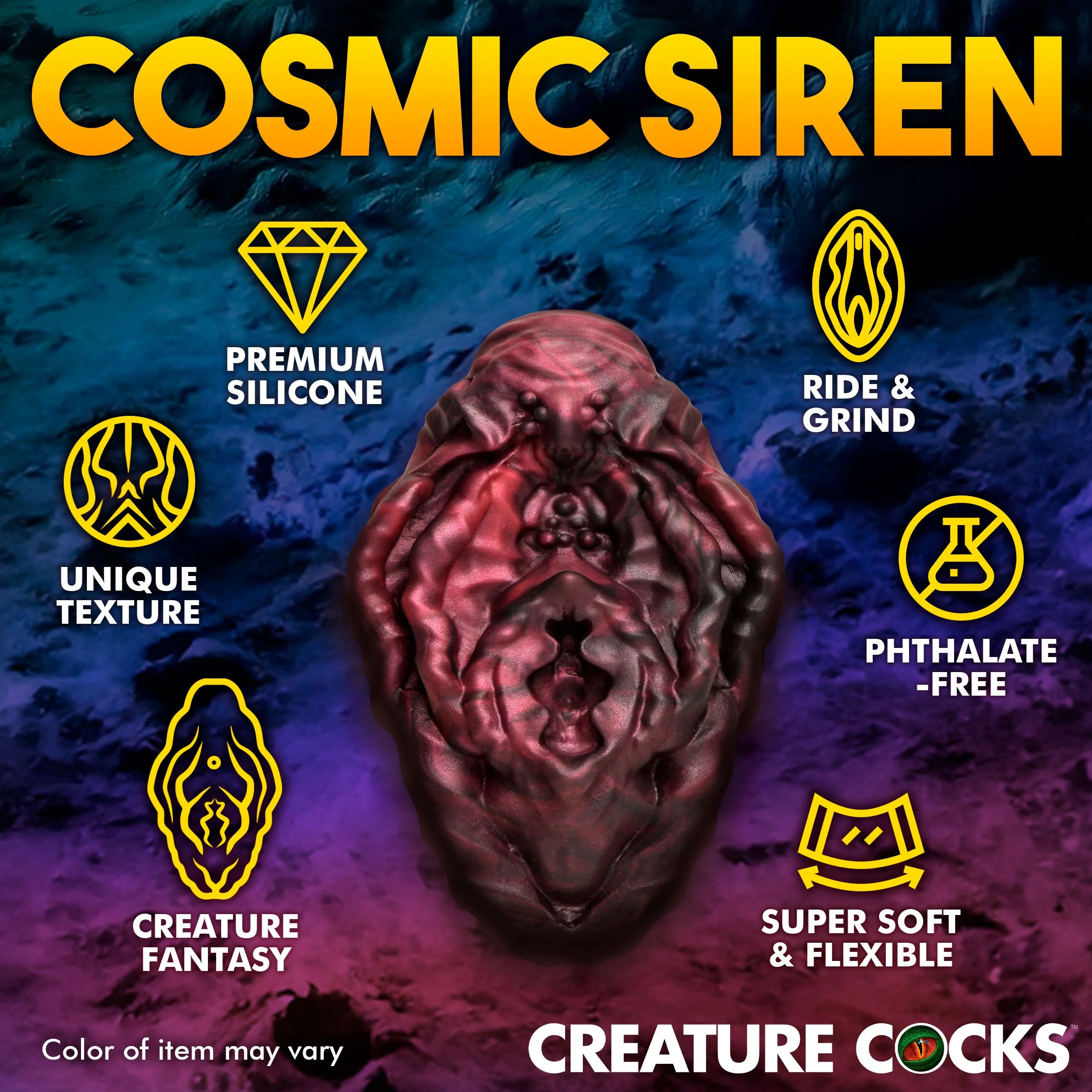 Creature Cock Xeno Pussy Vulva Silicone Grinder - Image 6