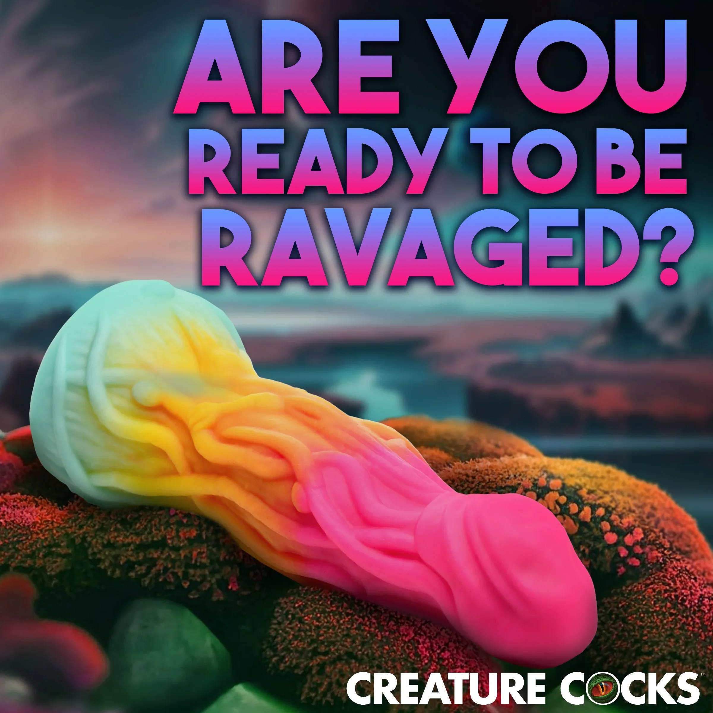Creature Cocks Shape Shifter Alien Silicone Dildo - Image 6