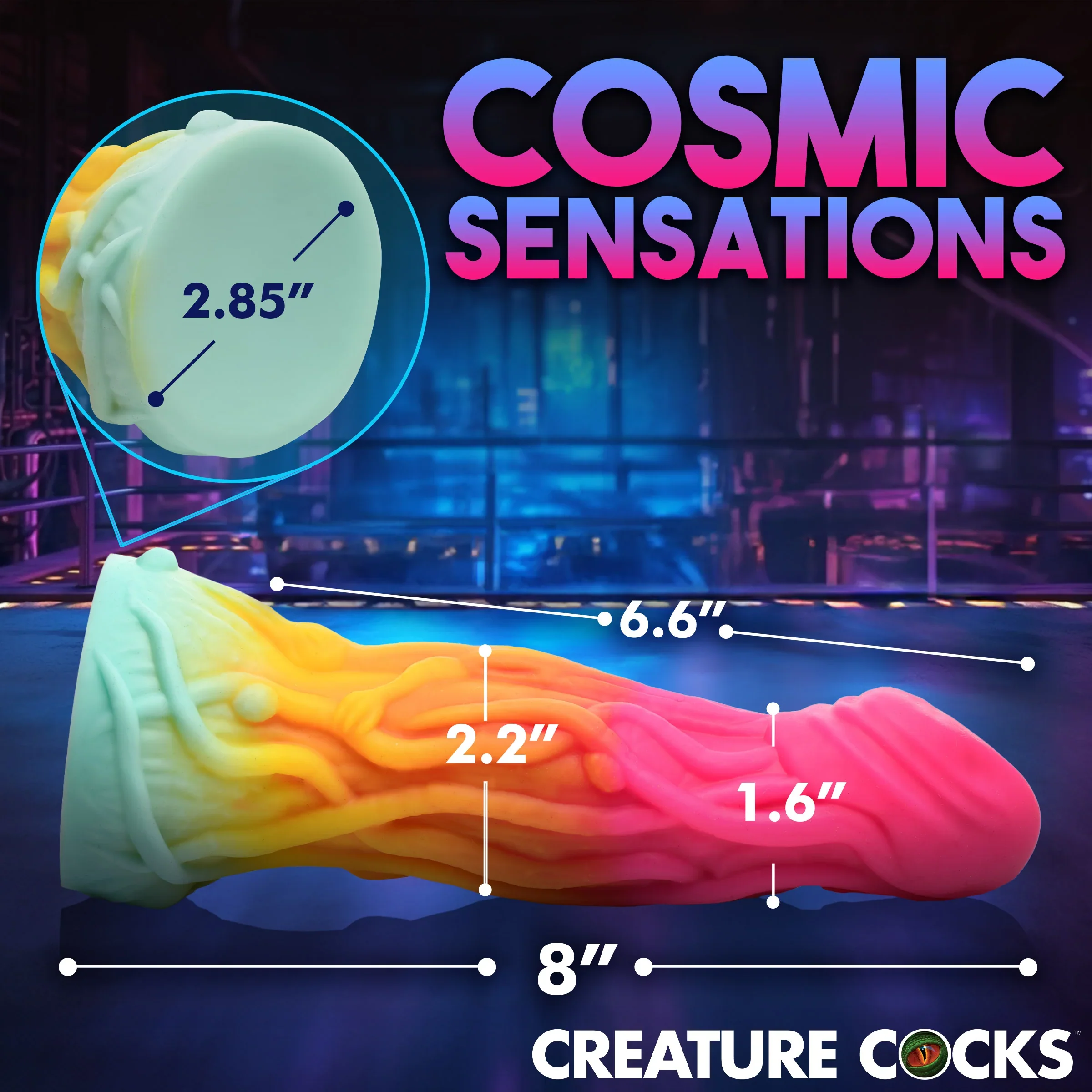 Creature Cocks Shape Shifter Alien Silicone Dildo - Image 7