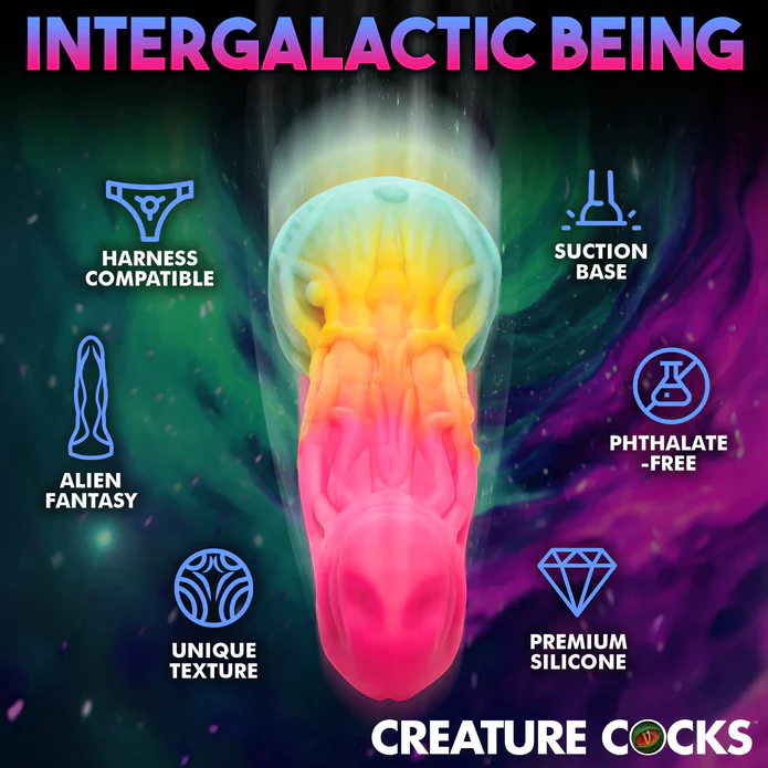 Creature Cocks Shape Shifter Alien Silicone Dildo - Image 8