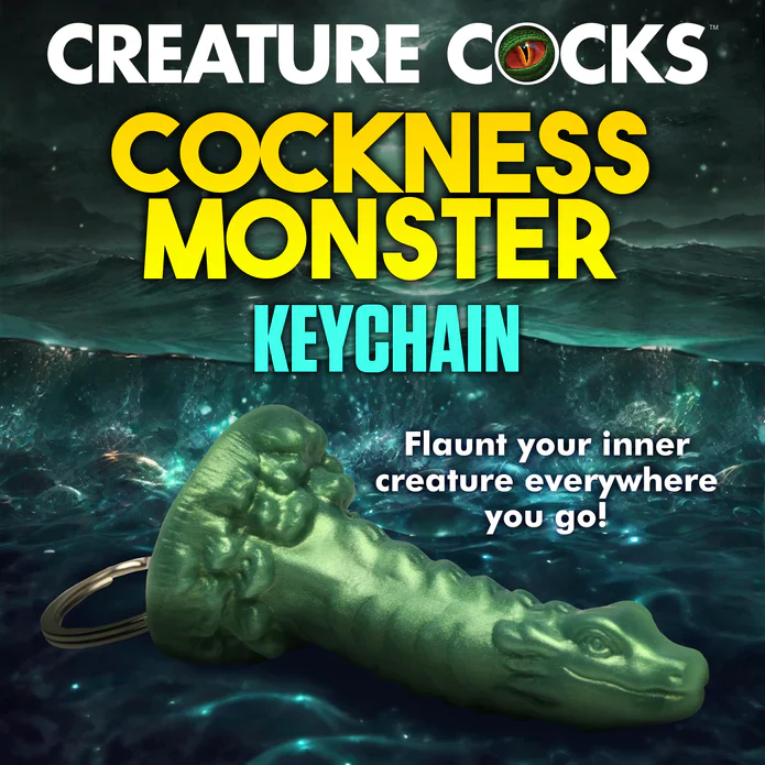 Creature Cocks Cockness Monster Keychain - Image 2