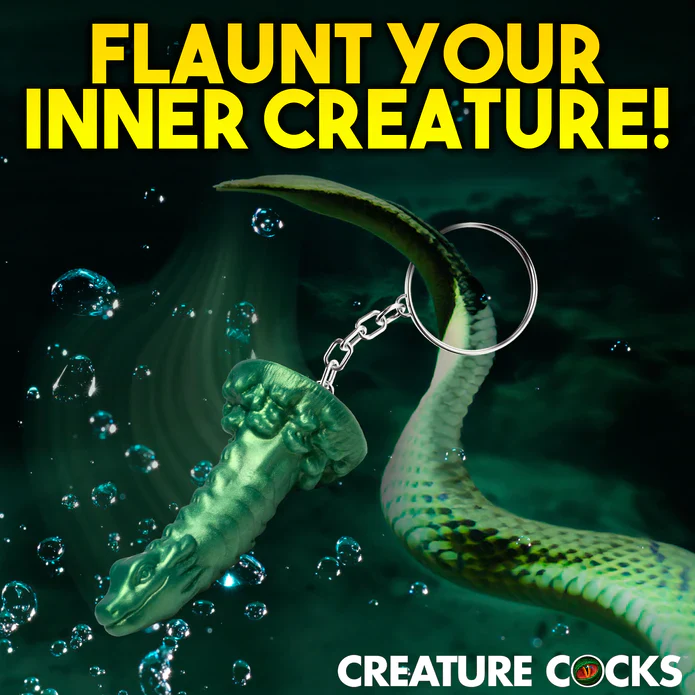 Creature Cocks Cockness Monster Keychain - Image 3