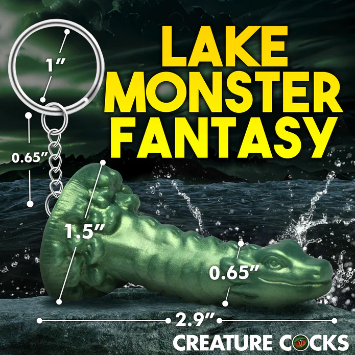 Creature Cocks Cockness Monster Keychain - Image 4