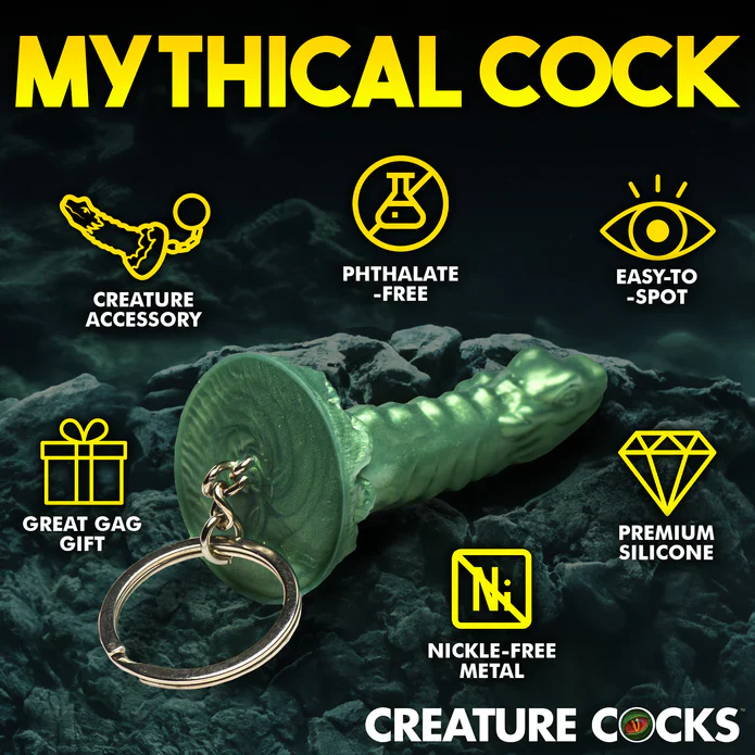 Creature Cocks Cockness Monster Keychain - Image 5