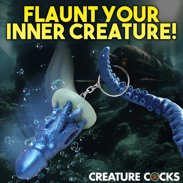Creature Cocks Cocktopus Keychain - Image 3