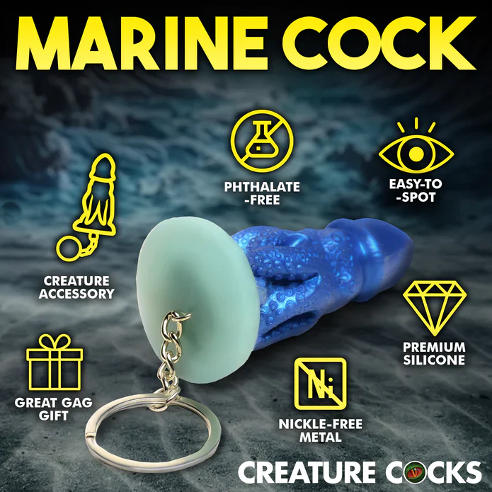 Creature Cocks Cocktopus Keychain - Image 5