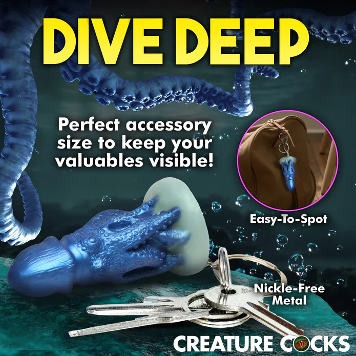 Creature Cocks Cocktopus Keychain - Image 6