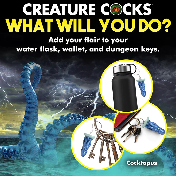 Creature Cocks Cocktopus Keychain - Image 8