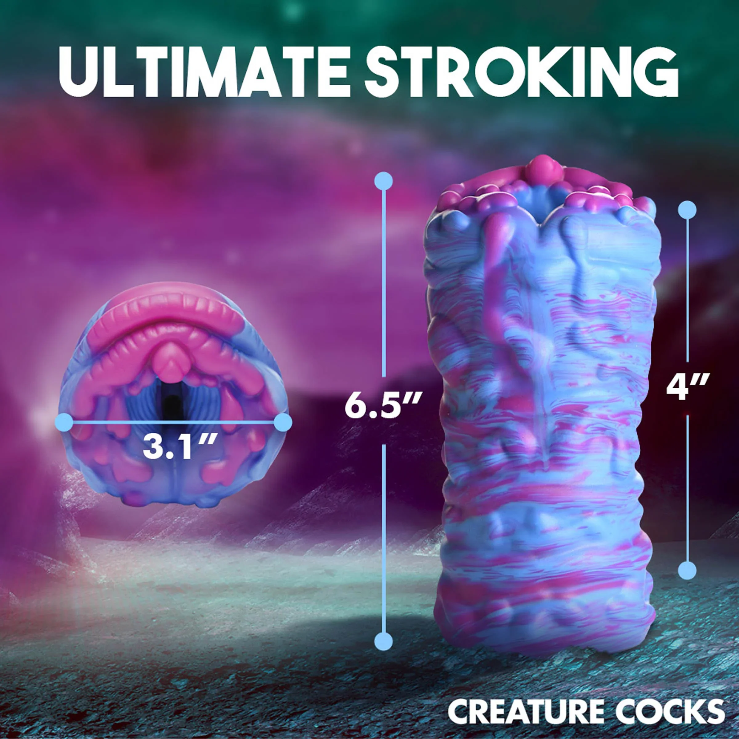 Creature Cocks Cyclone Squishy Alien Vagina Stroker - Image 6