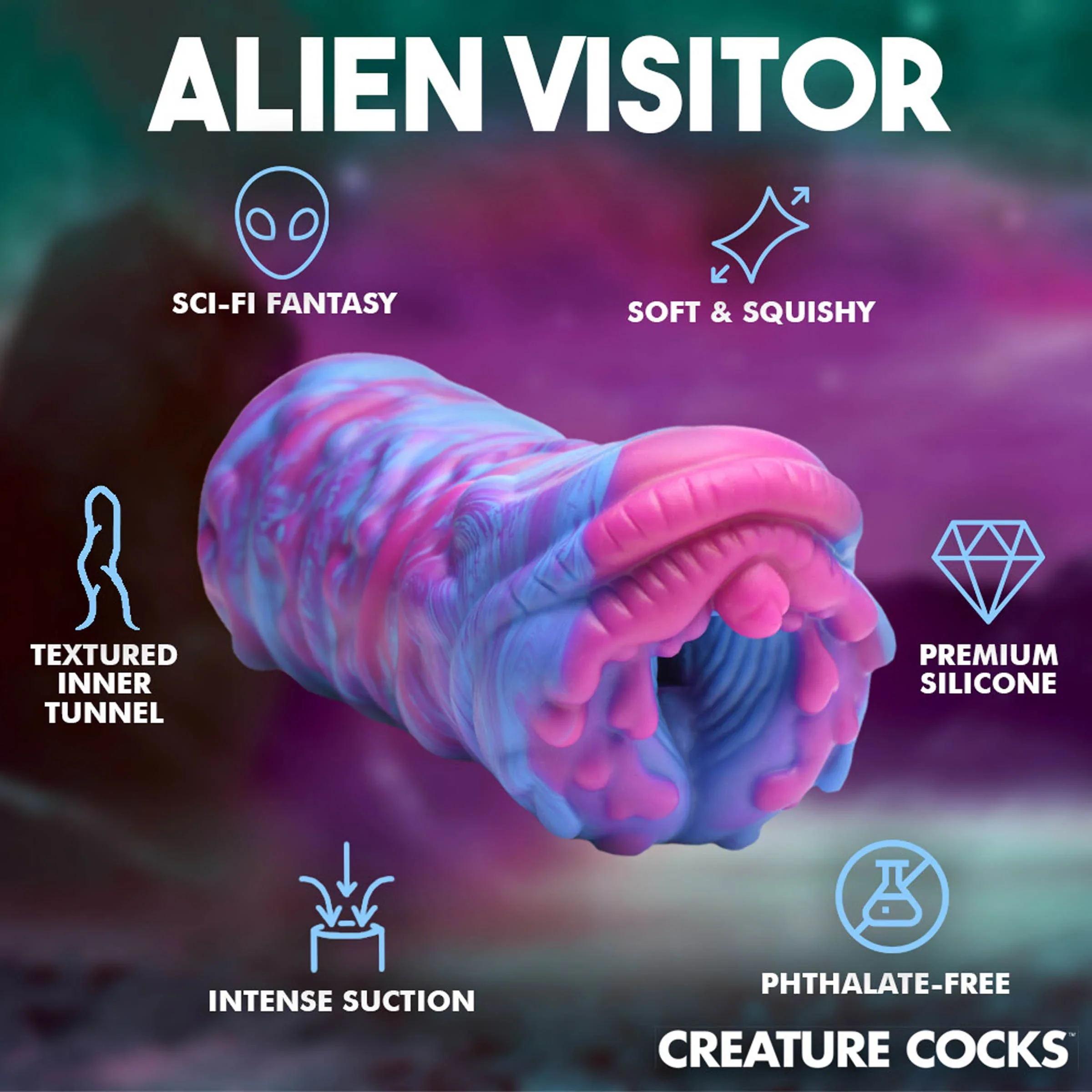 Creature Cocks Cyclone Squishy Alien Vagina Stroker - Image 7