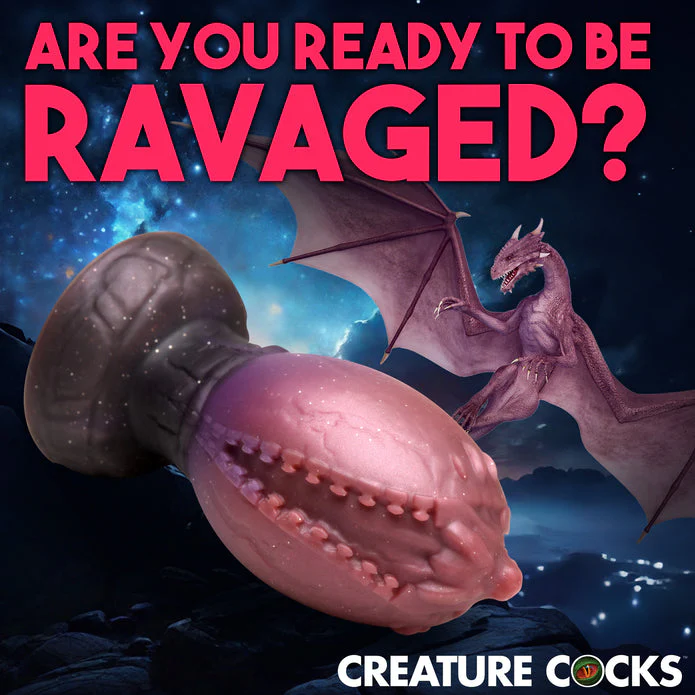 Creature Cocks Dragon Hatch Silicone Egg - L - Image 3