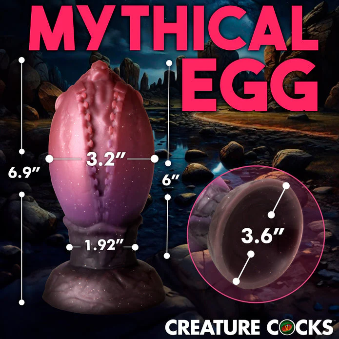 Creature Cocks Dragon Hatch Silicone Egg - XL - Image 4