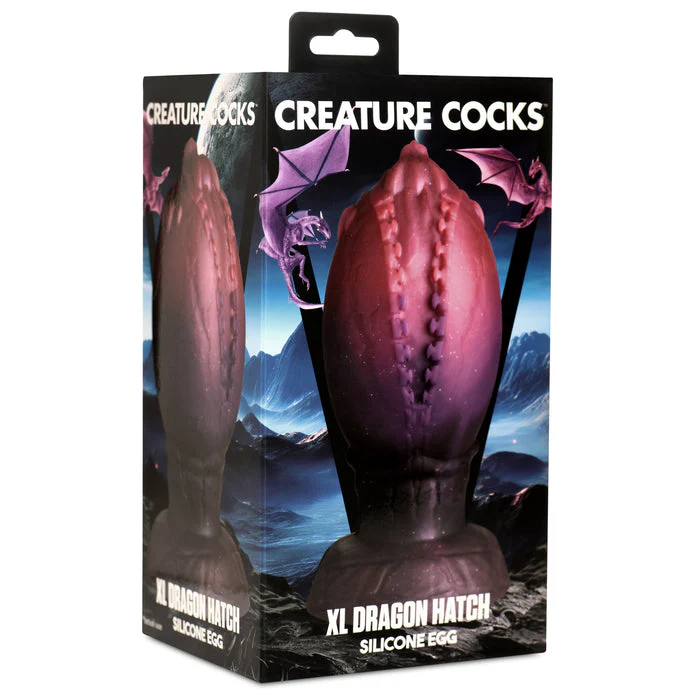Creature Cocks Dragon Hatch Silicone Egg - XL - Image 9