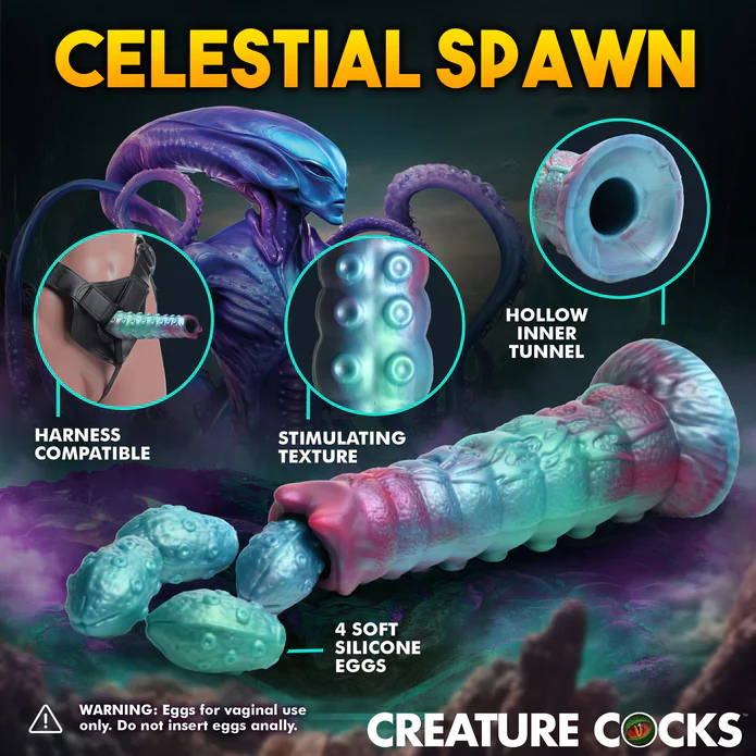 Creature Cocks Galactic Breeder Ovipositor Silicone Dildo - Image 6