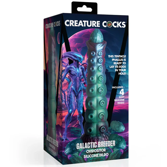Creature Cocks Galactic Breeder Ovipositor Silicone Dildo - Image 8