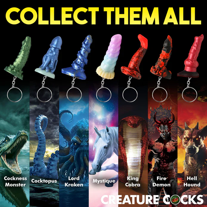 Creature Cocks Hell-Hound Keychain - Image 7
