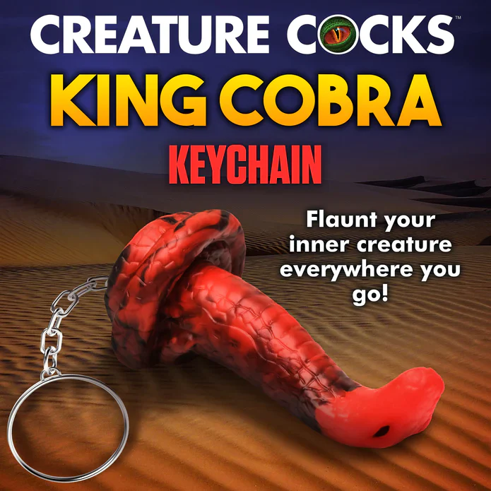 Creature Cocks King Cobra Keychain - Image 2