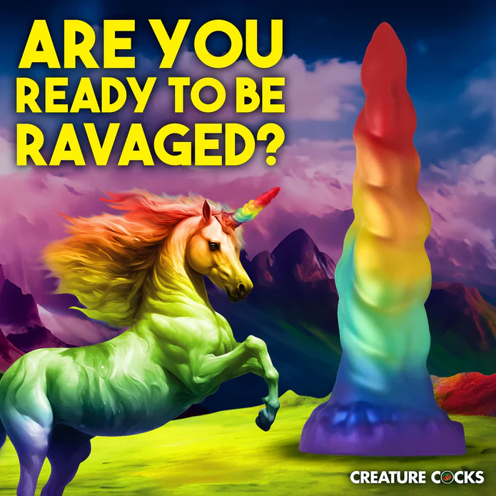 Creature Cocks Magic Rider Unicorn Silicone Dildo - Image 2
