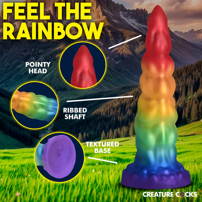 Creature Cocks Magic Rider Unicorn Silicone Dildo - Image 4