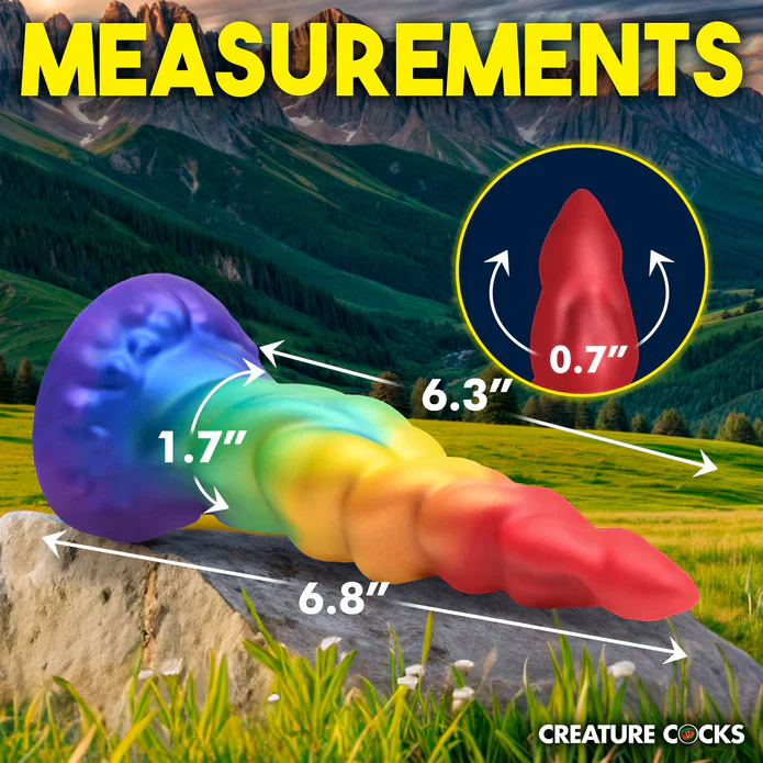 Creature Cocks Magic Rider Unicorn Silicone Dildo - Image 5