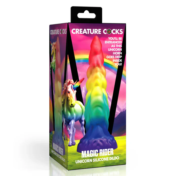 Creature Cocks Magic Rider Unicorn Silicone Dildo - Image 8