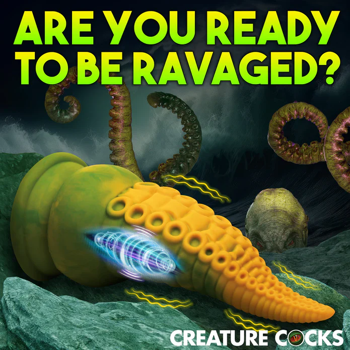 Creature Cocks Monstropus 2.0 Vibrating Tentacled Monster Silicone Dildo - Image 2