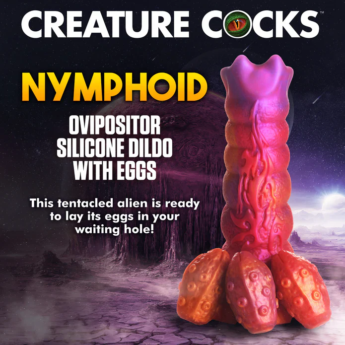 Creature Cocks Nymphoid Ovipositor Silicone Dildo - Image 2