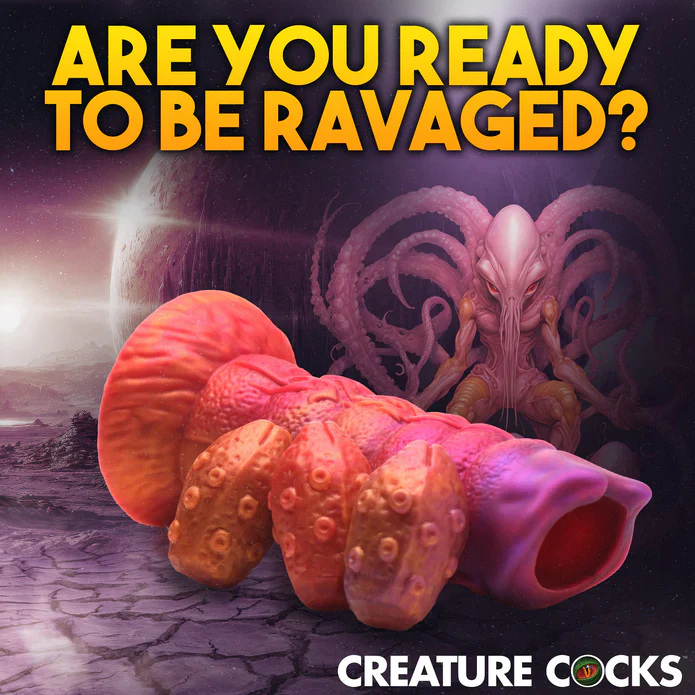 Creature Cocks Nymphoid Ovipositor Silicone Dildo - Image 3