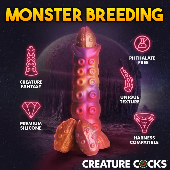 Creature Cocks Nymphoid Ovipositor Silicone Dildo - Image 5
