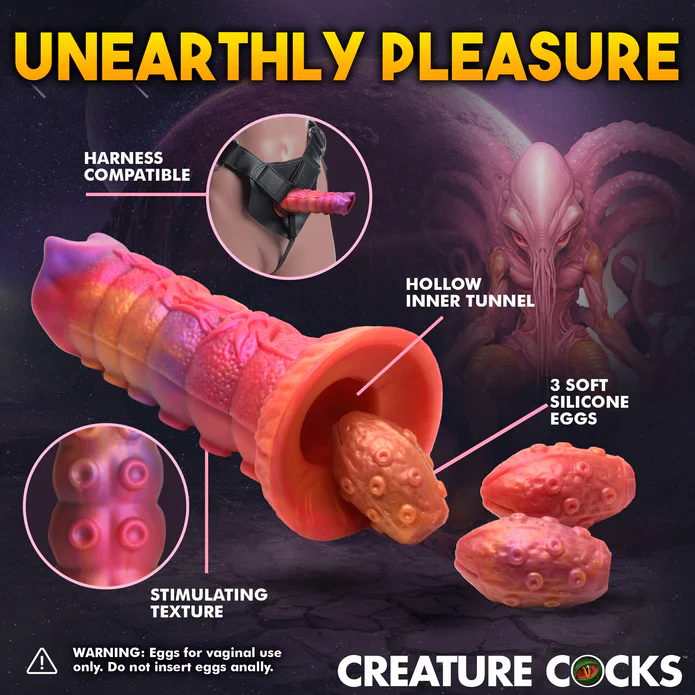 Creature Cocks Nymphoid Ovipositor Silicone Dildo - Image 6