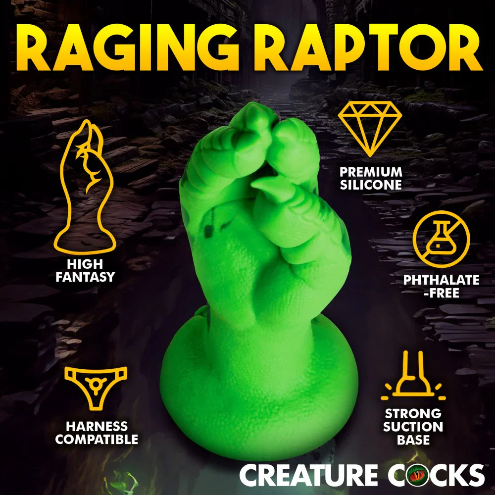 CREATURE COCKS RAPTOR CLAW FISTING SILICONE DILDO - Image 5