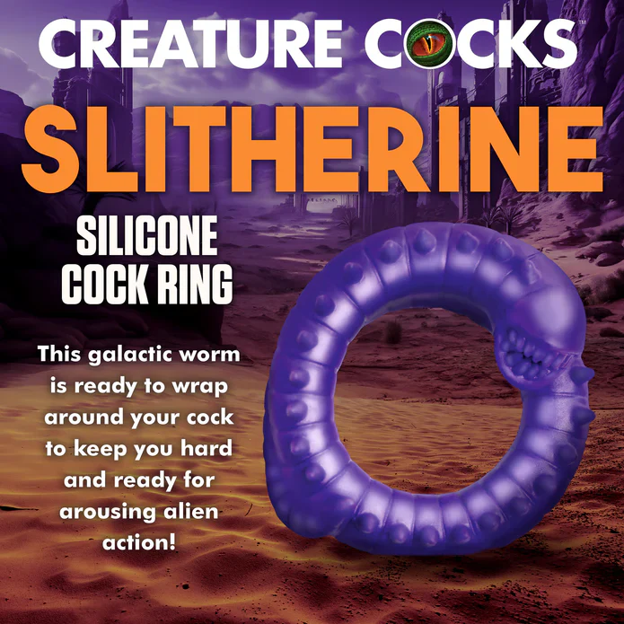 Creature Cocks Slitherine Silicone Cock Ring - Image 2