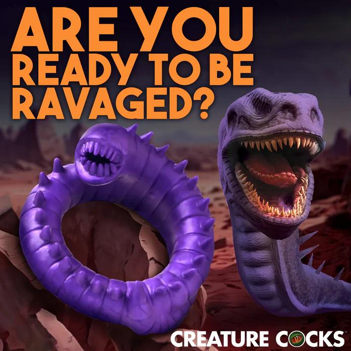 Creature Cocks Slitherine Silicone Cock Ring - Image 3