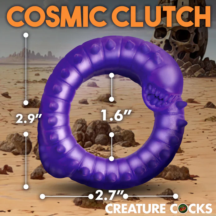 Creature Cocks Slitherine Silicone Cock Ring - Image 4
