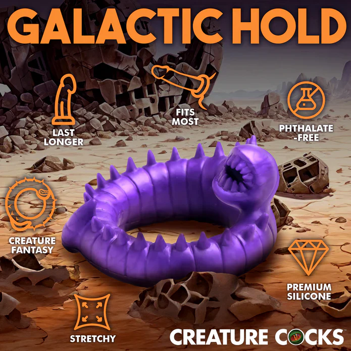 Creature Cocks Slitherine Silicone Cock Ring - Image 5