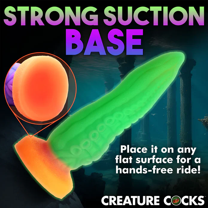 Creature Cocks Tenta-Cock Glow-In-The-Dark Silicone Dildo - Image 10