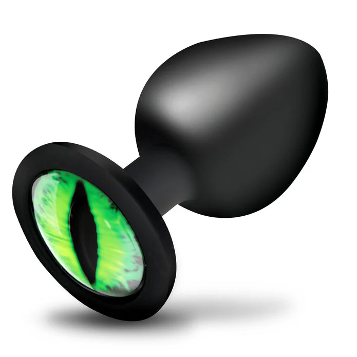 Creature Eye Green Eye Silicone Butt Plug - Large - Image 5