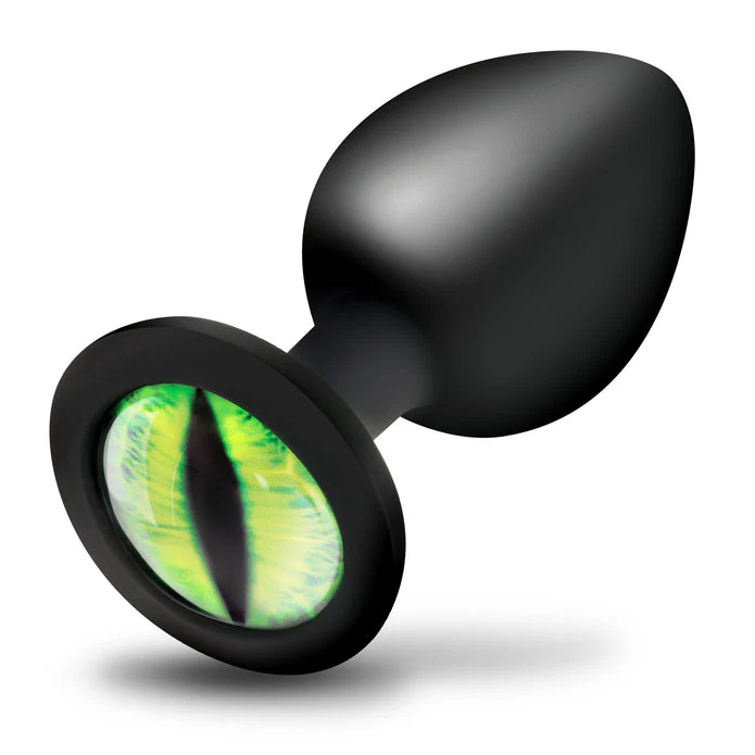 Creature Eye Green Eye Silicone Butt Plug - Medium - Image 5
