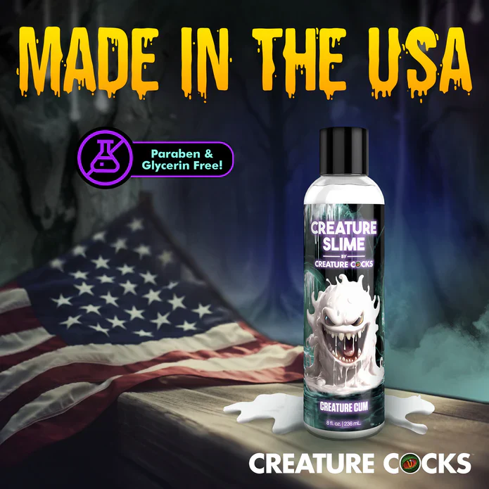 Creature Slime Creature Cum Unscented Jizz Lubricant 8oz - Image 4