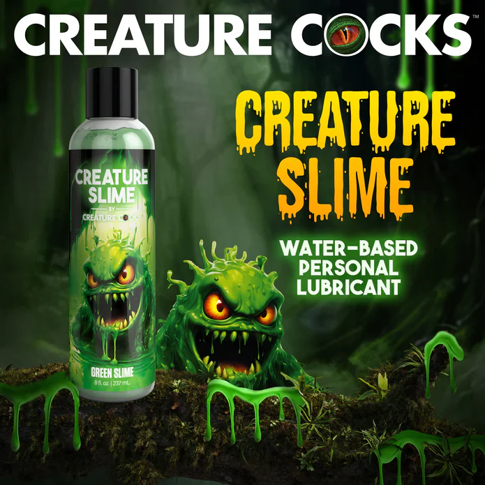 Creature Slime Green Slime Water-Based Lubricant 4oz - Image 2
